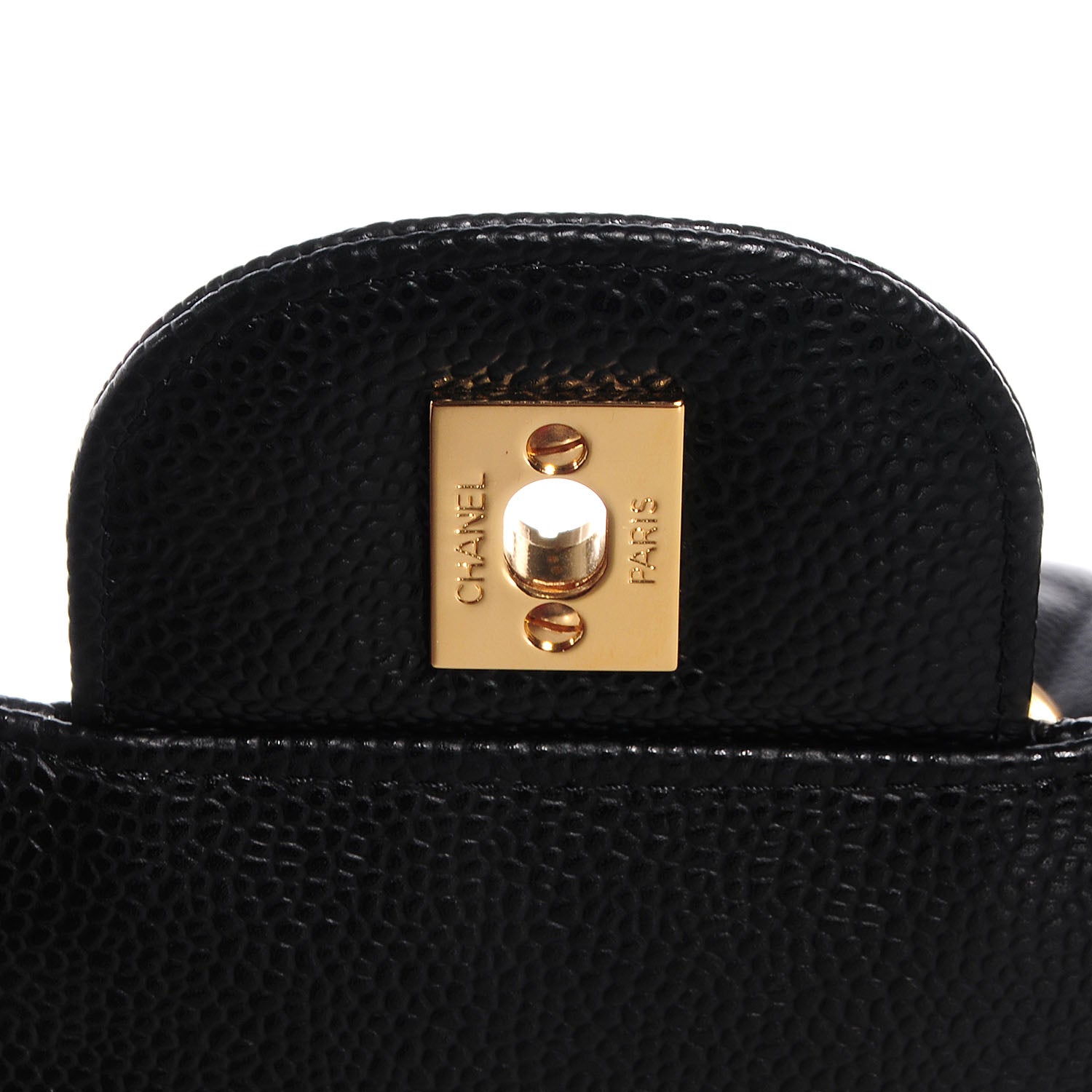 Chanel Caviar Jumbo Single Flap Black 7 of 9