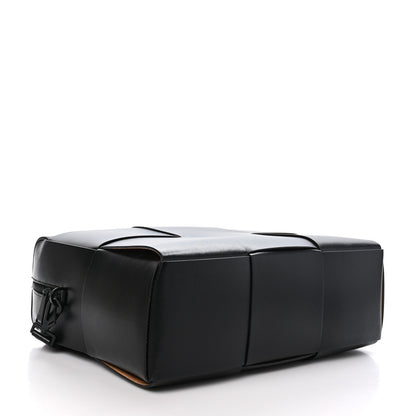 Bottega Veneta Calfskin Maxi Intrecciato Arco Briefcase Black 4 of 9
