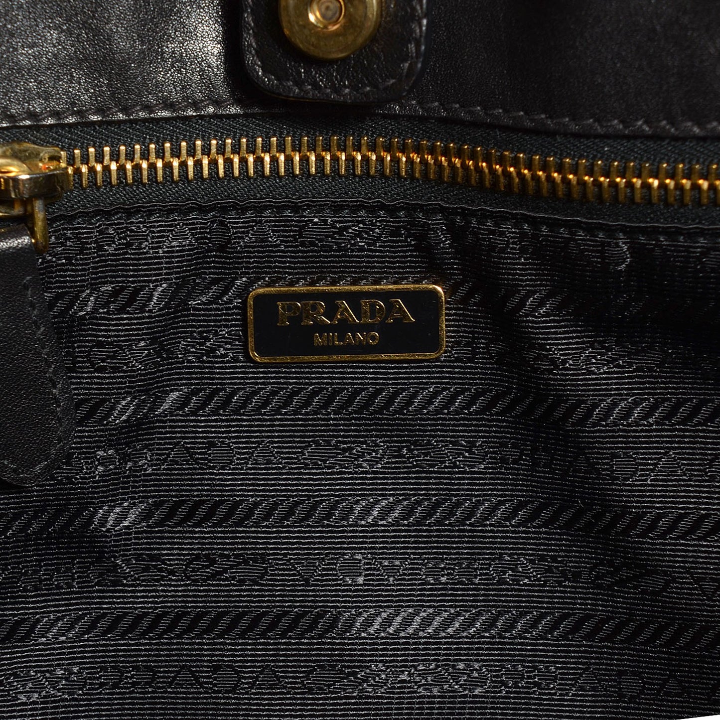 Tessuto Nylon Tote Nero Black