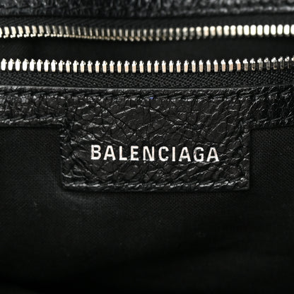 Balenciaga Agneau Arena Small Le Cagole Bucket Bag Black 6 of 11