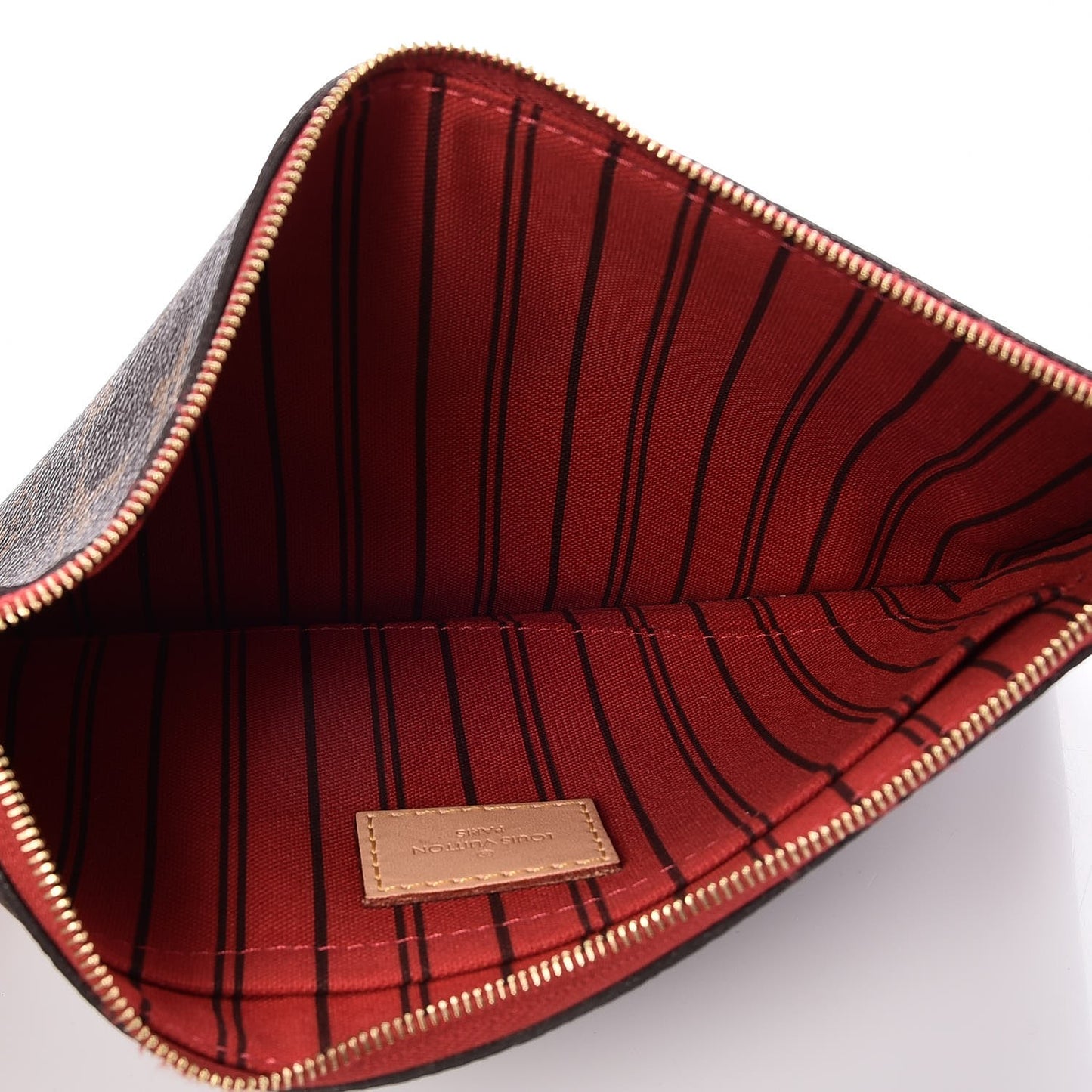 Monogram Neverfull MM GM Pochette Cherry