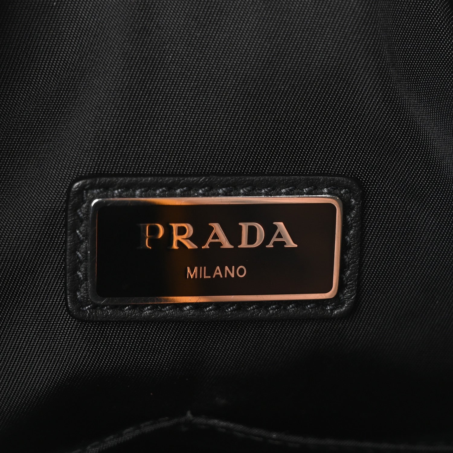 Prada Grace Lux Drawstring Backpack Black 6 of 9