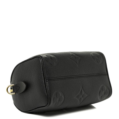 Louis Vuitton Empreinte Monogram Giant Speedy Bandouliere 20 Black 4 of 11