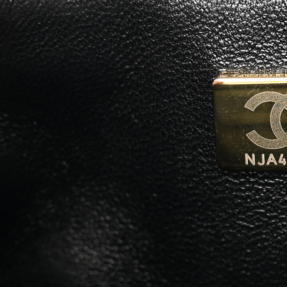 Chanel Lambskin Quilted Mini Square Flap Black 7 of 10