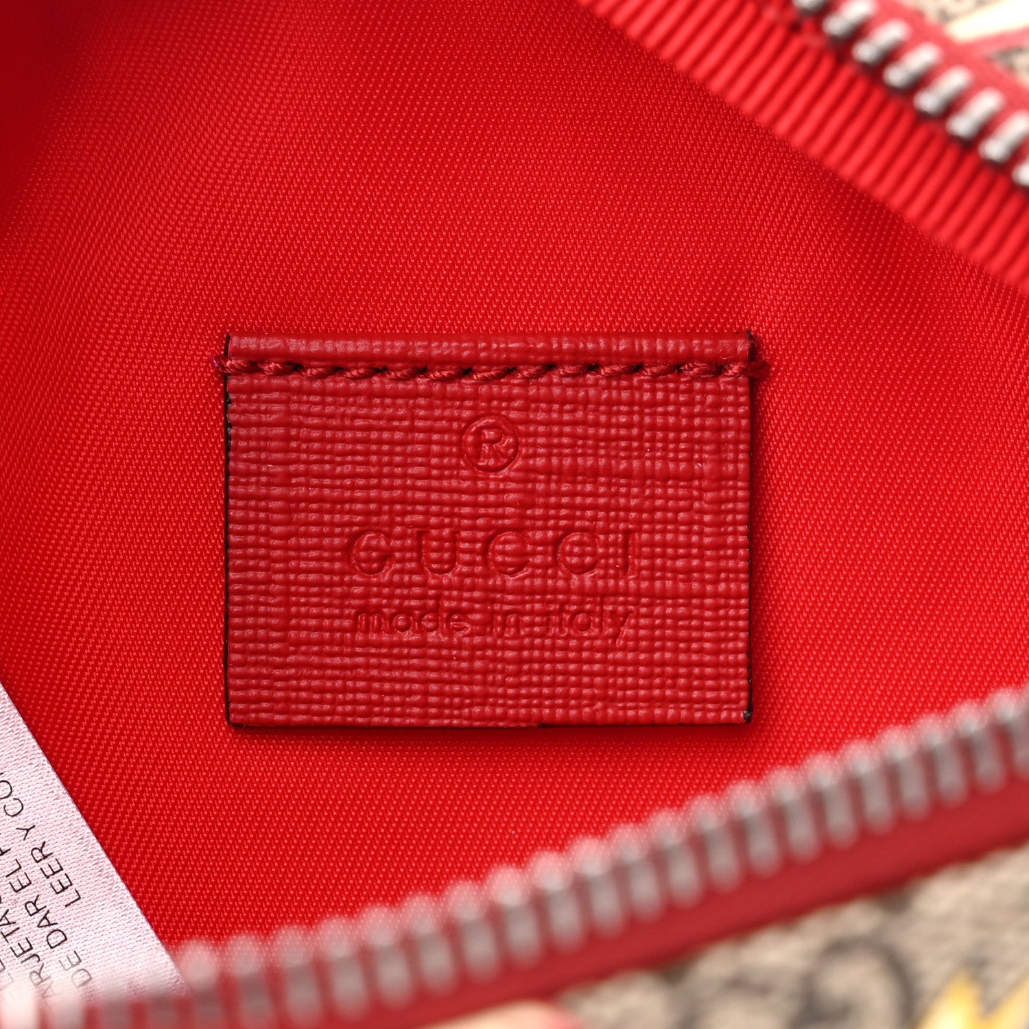 Gucci GG Supreme Monogram Childrens Space Print Belt Bag Multicolor 6 of 10