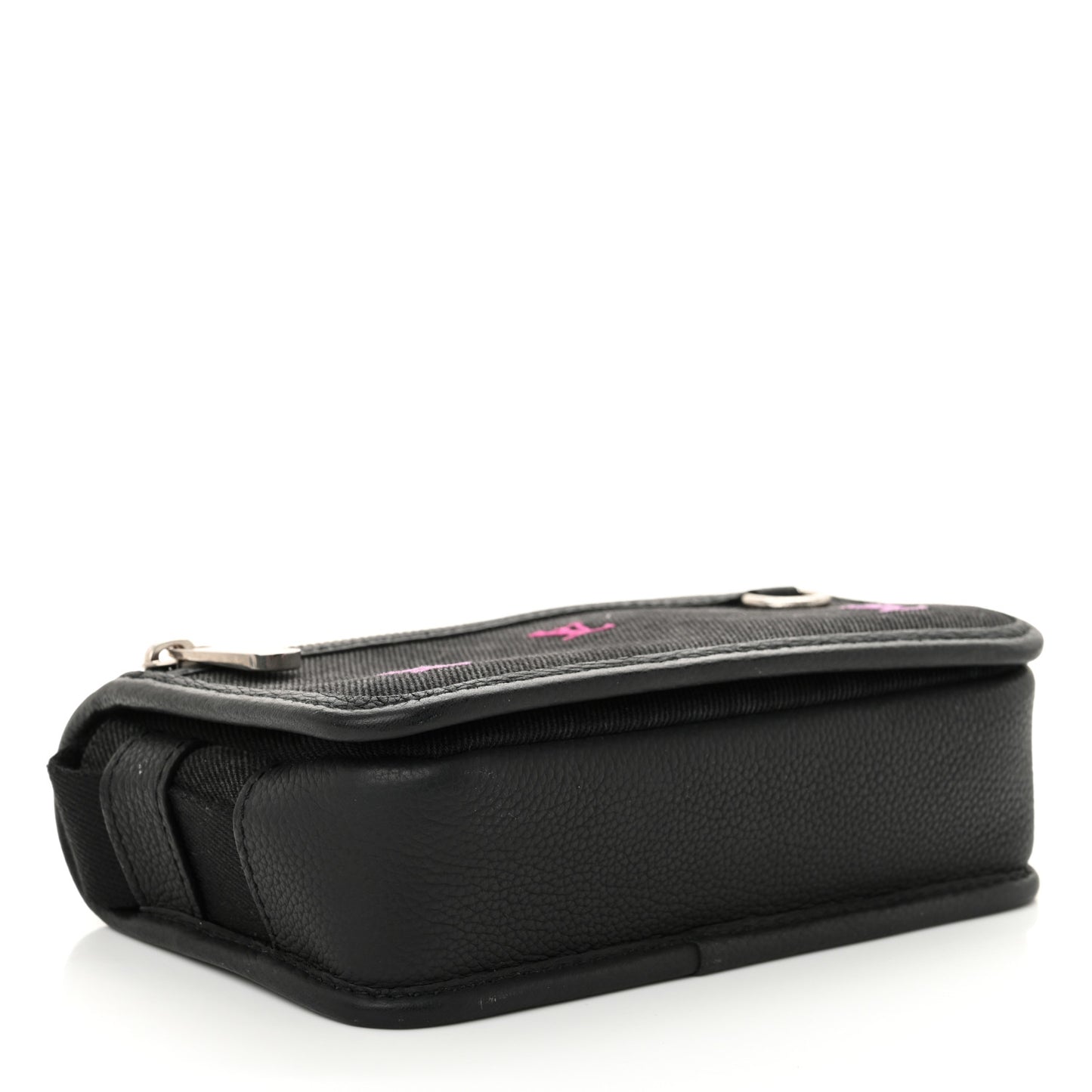 Denim Blason Monogram Bosphore Wearable Wallet Gradient Orange