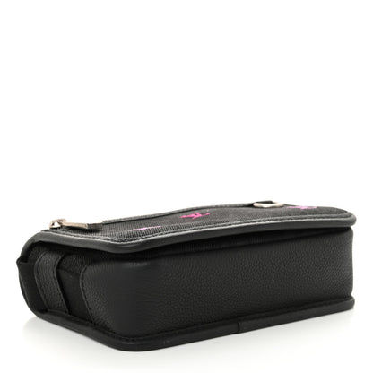 Louis Vuitton Denim Blason Monogram Bosphore Wearable Wallet Gradient Orange 4 of 12