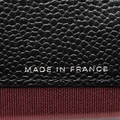 Chanel Caviar Quilted Flap Card Holder Wallet Black 7 of 9