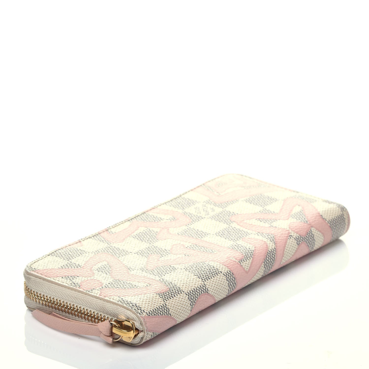 Louis Vuitton Damier Azur Tahitienne Clemence Wallet 4 of 7