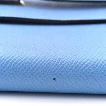 Hermes Epsom Kelly Longue Wallet Bleu Paradis 8 of 8