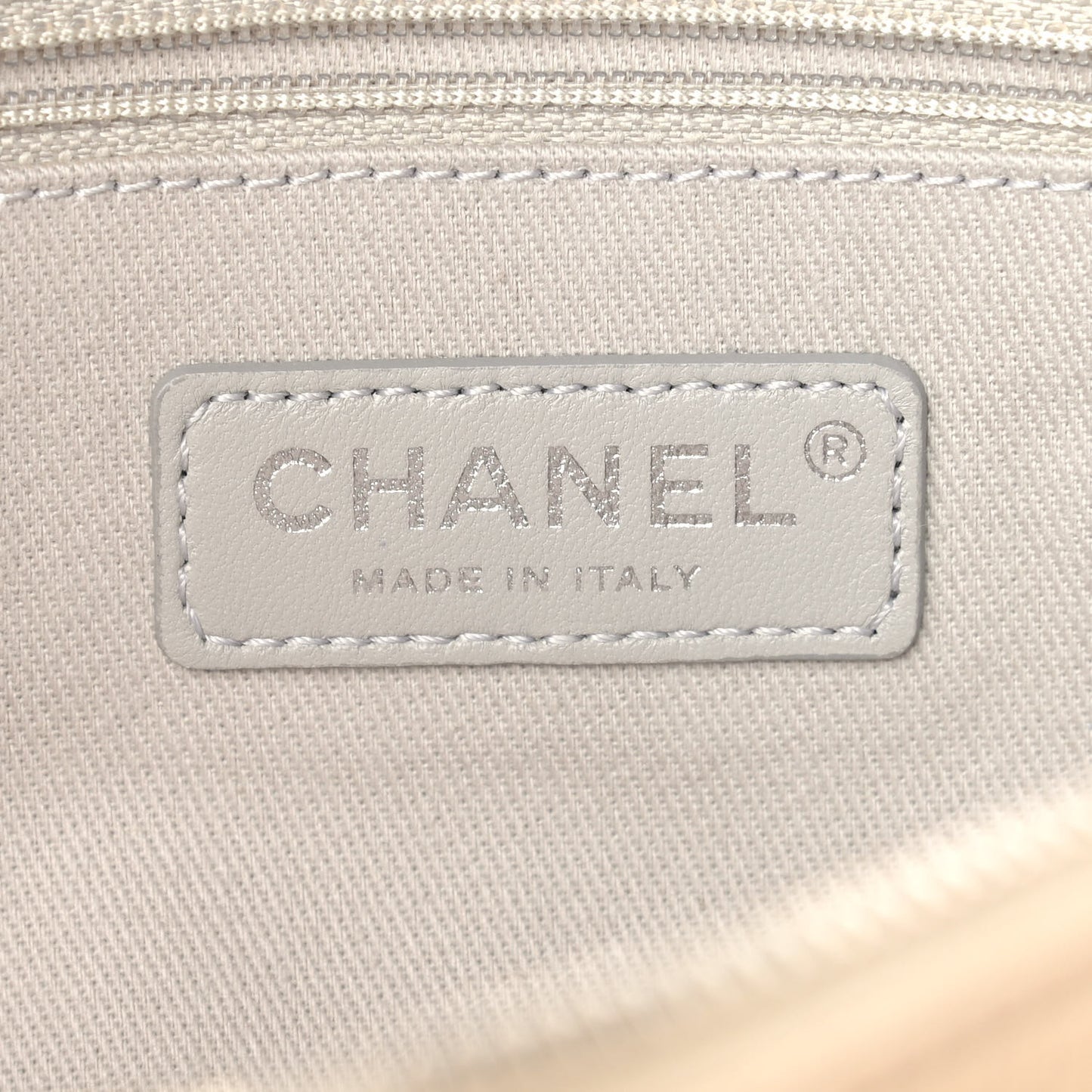 Caviar Quilted Medium Easy Flap Beige