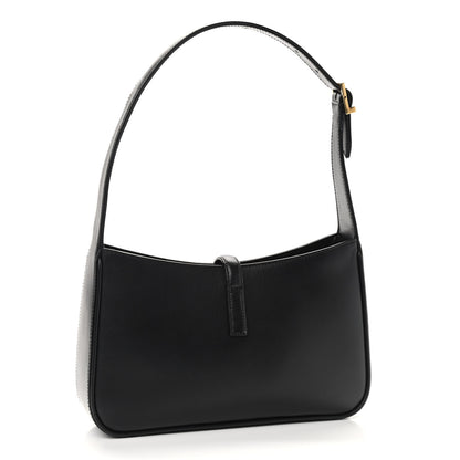 Saint Laurent Smooth Calfskin Le 5 A 7 Hobo Black 3 of 9
