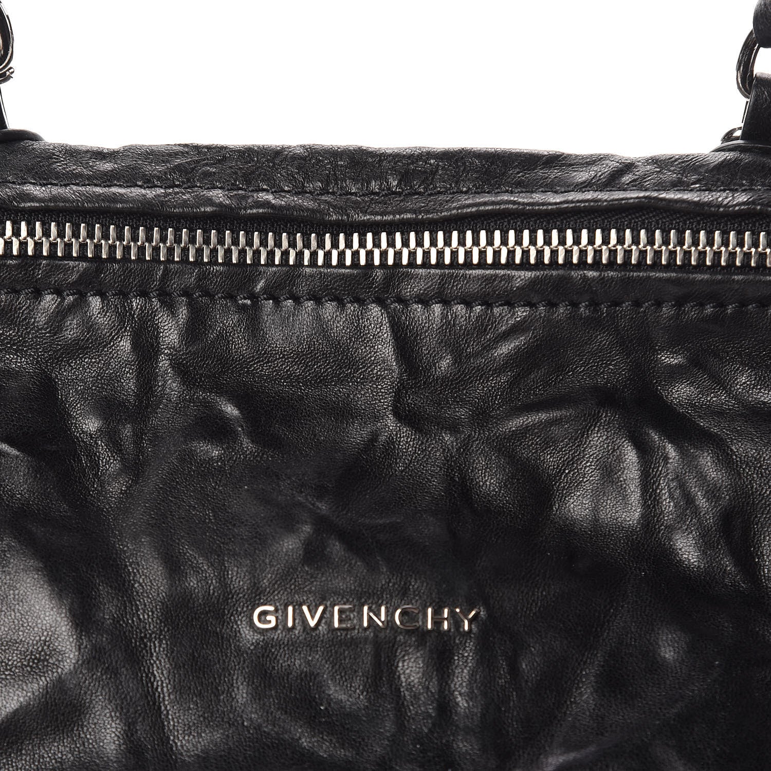 Givenchy Tumbled Sheepskin Small Pandora Black 10 of 10