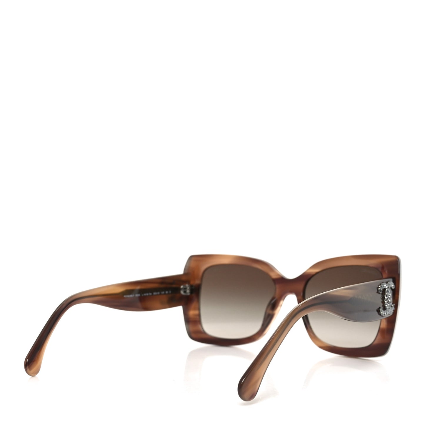 Acetate CC Square Sunglasses 5555 Brown