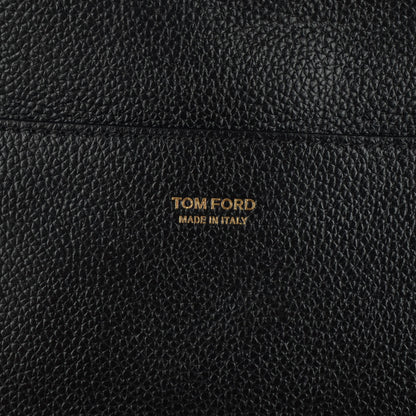 Tom Ford Grained Calfskin Medium Jennifer Crossbody Bag Black 5 of 7