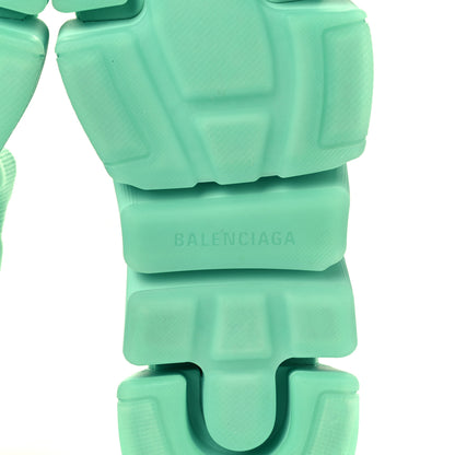 Balenciaga Technical 3D Recycled Knit Womens Speed 2.0 Transparent Sole Sneakers 39 Mint 8 of 11