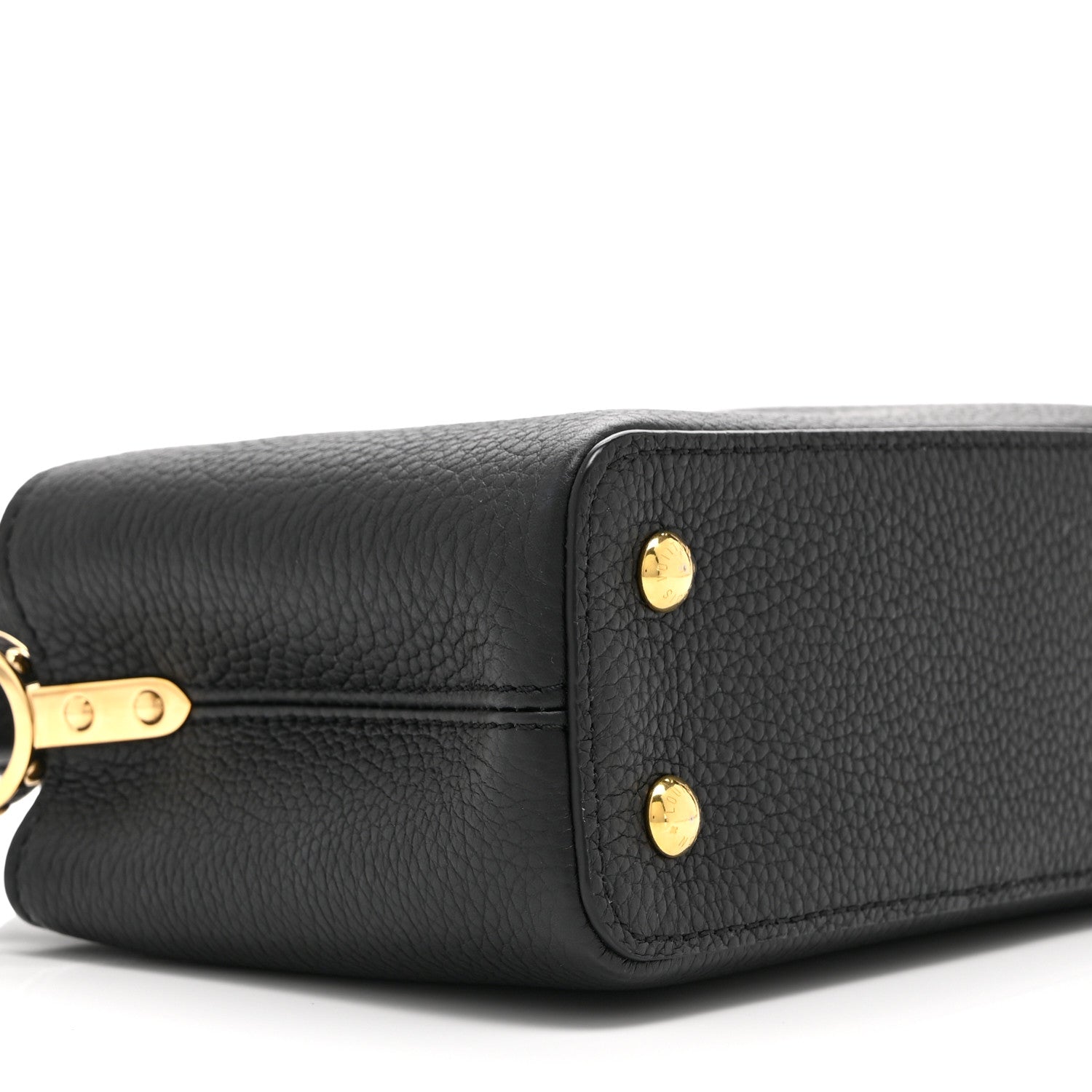 Louis Vuitton Taurillon Mini Capucines Black 8 of 9