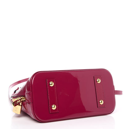 Louis Vuitton Vernis Alma BB Rose Indien 11 of 14