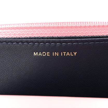Chanel Lambskin Quilted Resin Bi-Color Chain Wallet On Chain WOC Pink 7 of 13