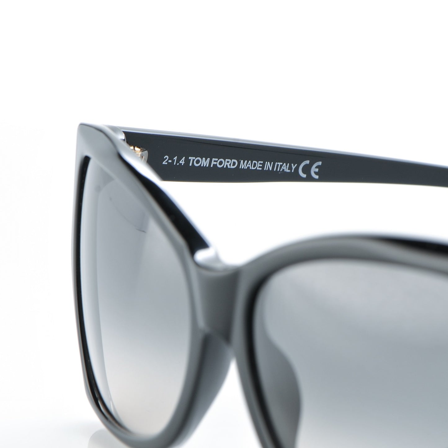 Carli Oversize Square Cateye Sunglasses TF295 Black