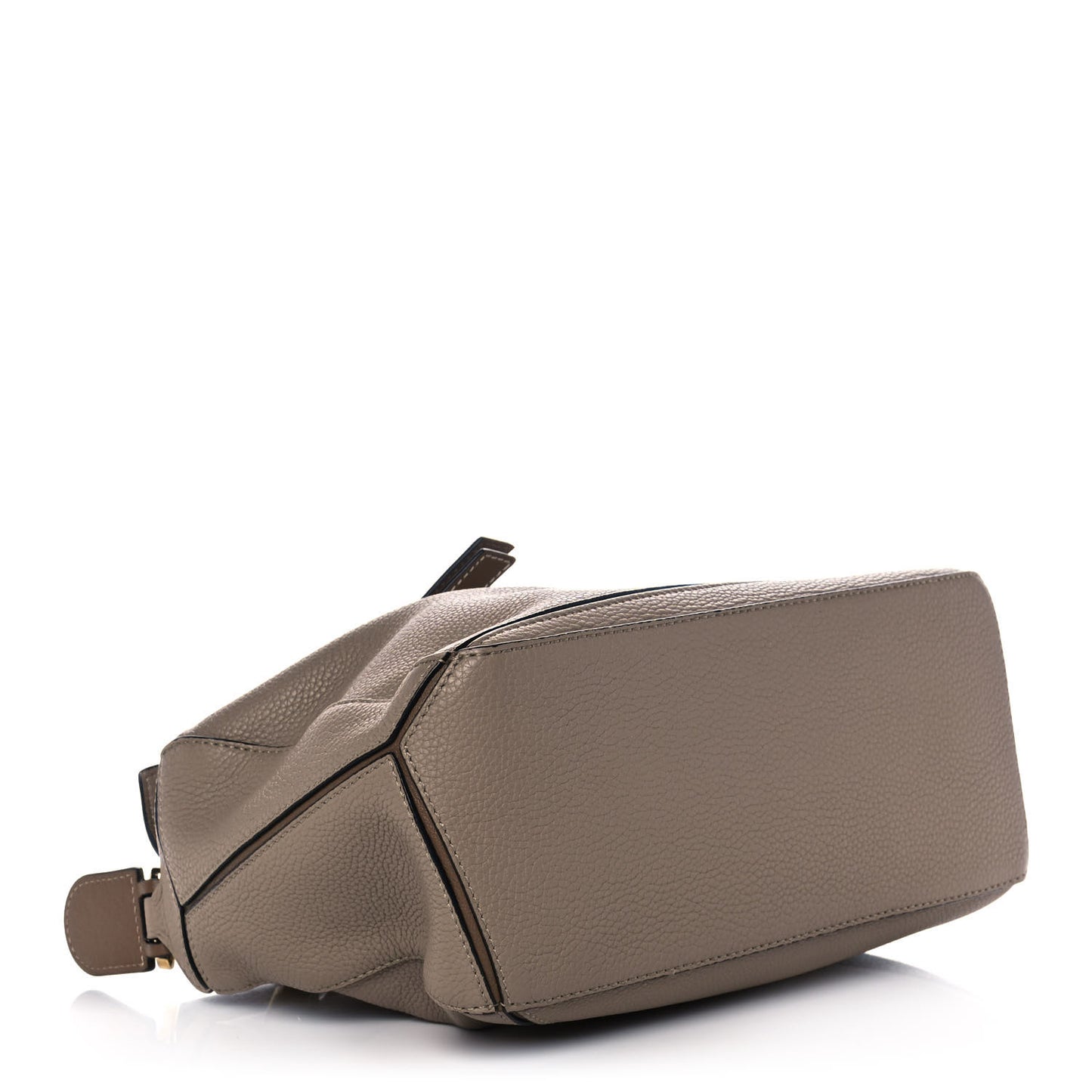 Grained Calfskin Small Puzzle Bag Sand Mink