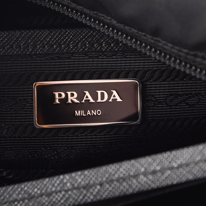Prada Nylon New Vela Studded Messenger Black Astrale 6 of 7