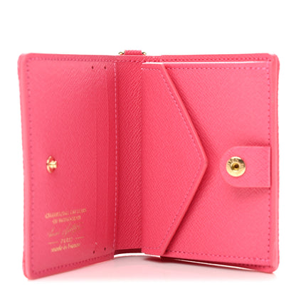 Louis Vuitton Monogram Origine LV Charms Pocket Wallet Rose Ruban 5 of 7