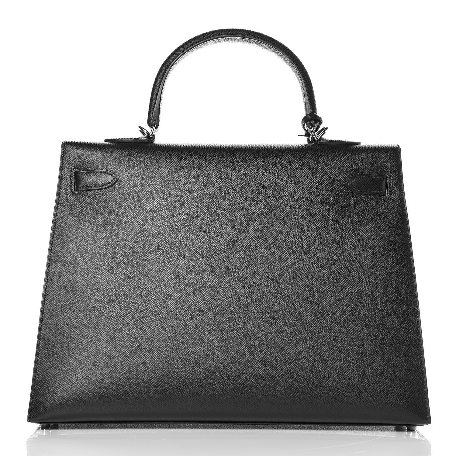 Hermes Epsom Kelly Sellier 35 Black 25 of 37
