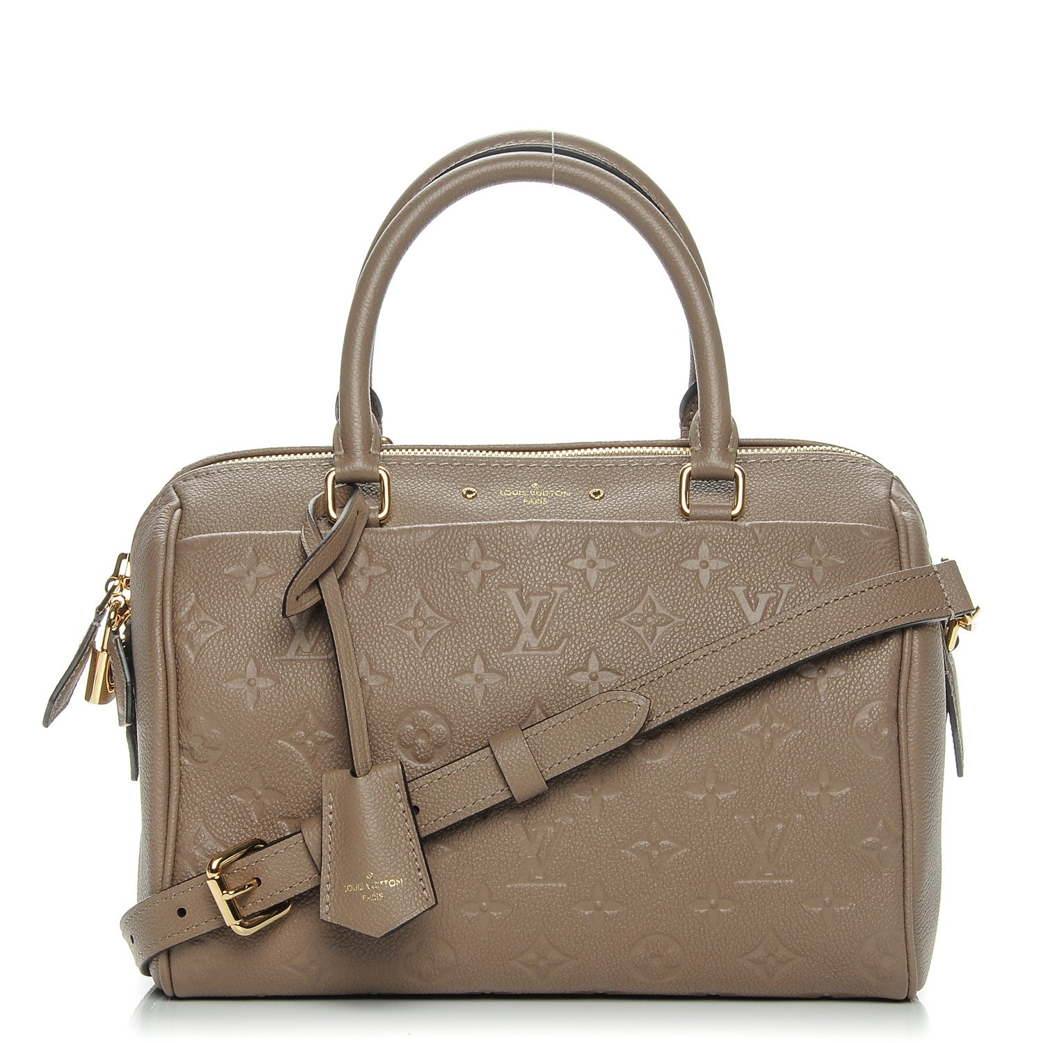 Louis Vuitton Empreinte Speedy Bandouliere 25 NM Taupe Glace 1 of 6