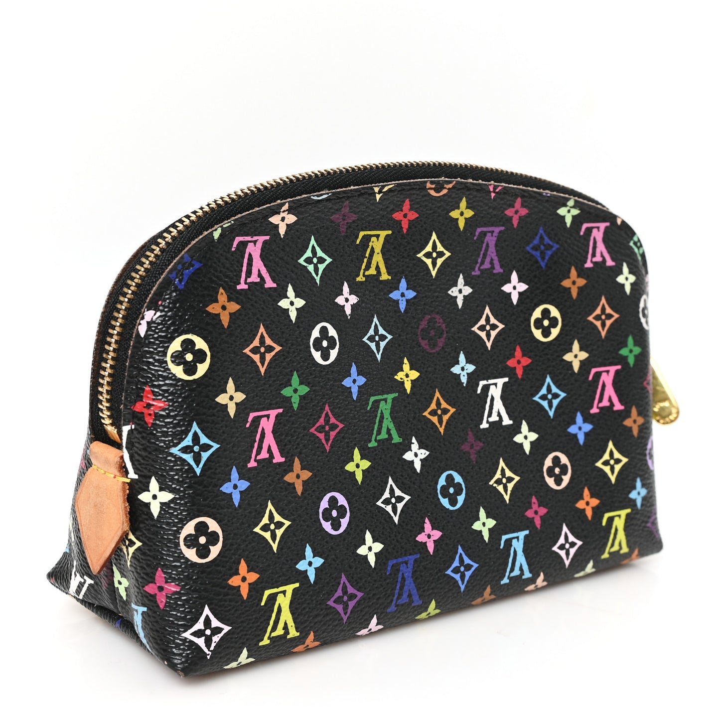 Monogram Multicolor Cosmetic Pouch Black Grenade
