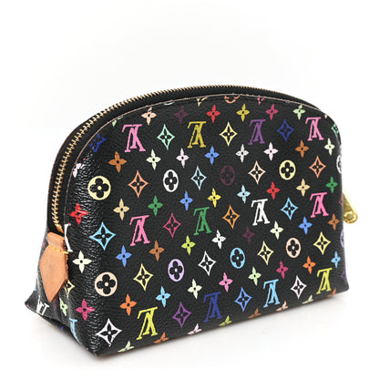 Louis Vuitton Monogram Multicolor Cosmetic Pouch Black Grenade 3 of 7
