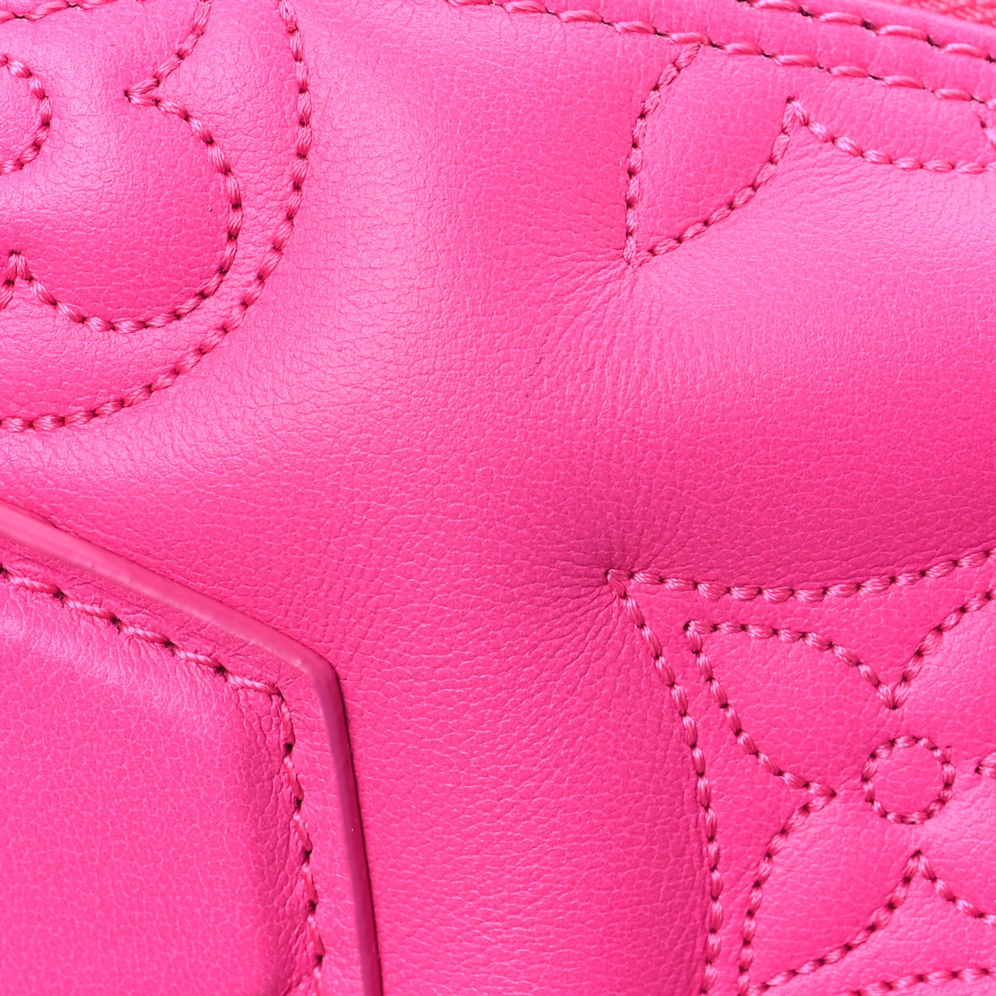 Calfskin Bubblegram Alma BB Rose Miami