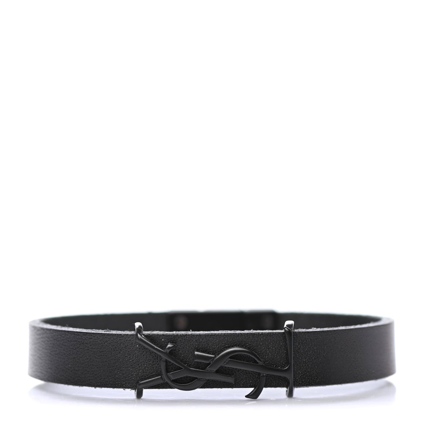 Calfskin Opyum Bracelet M Black