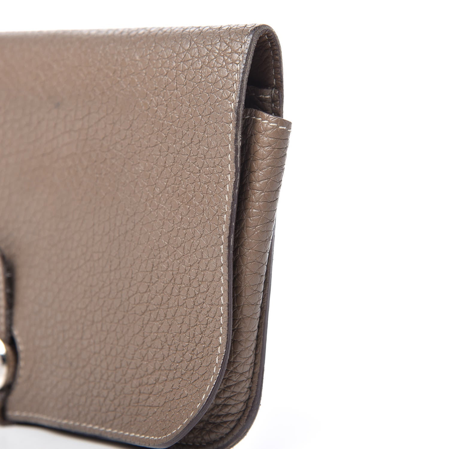 Hermes Togo Dogon Duo Wallet Etoupe 10 of 12