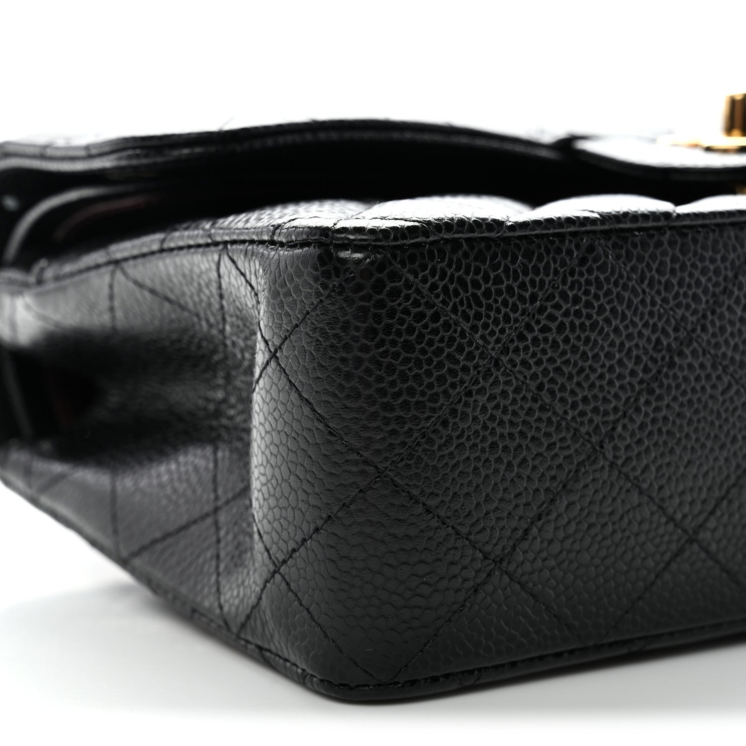 Chanel Caviar Quilted Small Double Flap Black 9 of 11