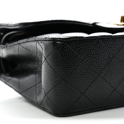 Chanel Caviar Quilted Small Double Flap Black 9 of 11
