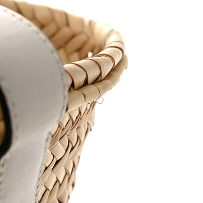 Loewe Raffia Mini Basket Tote Bag Natural White 11 of 13