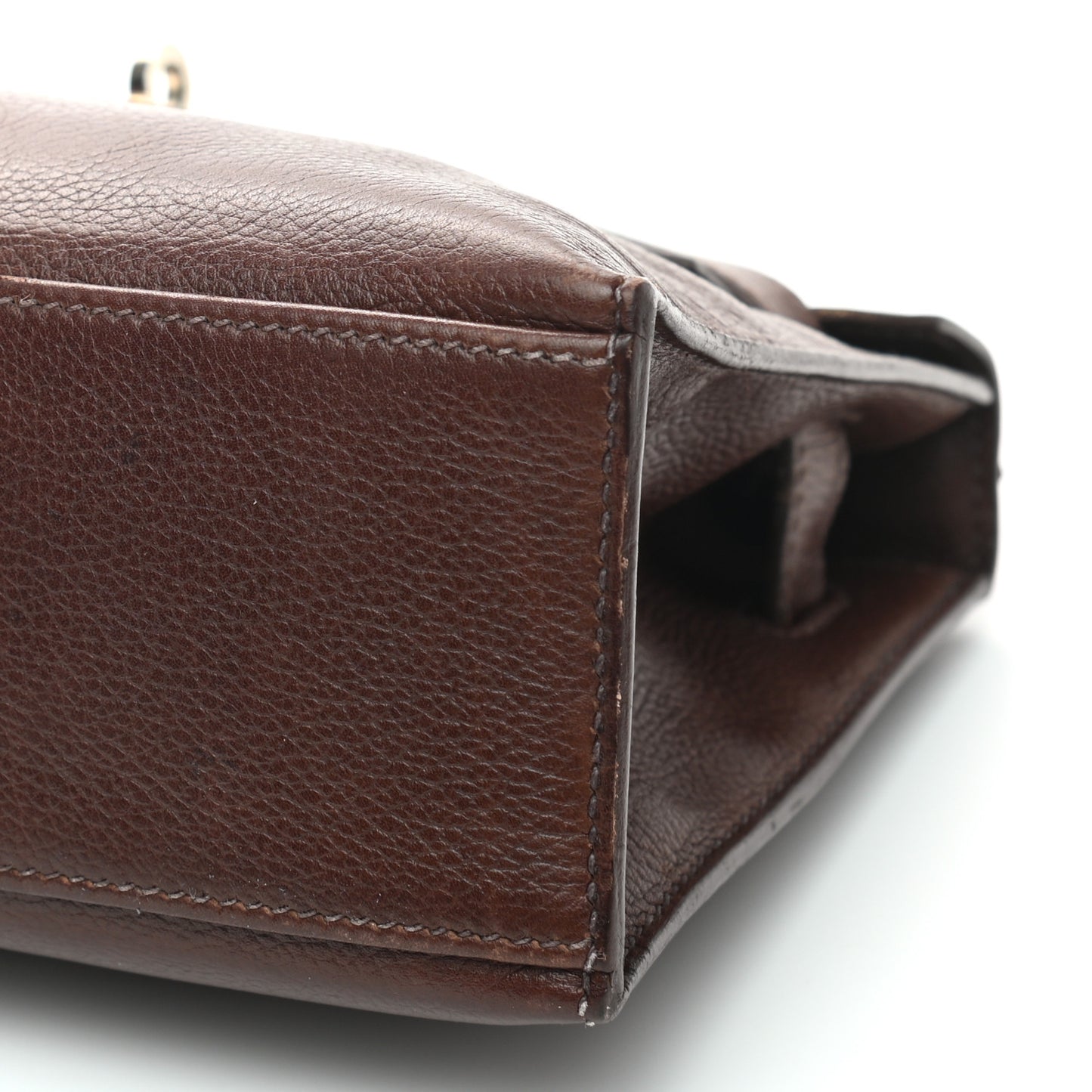 Evergrain Kelly Pochette Clutch Havane