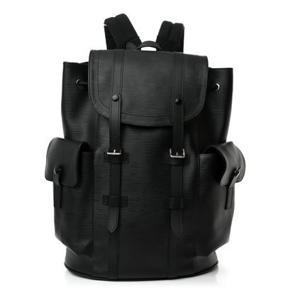 Louis Vuitton Epi Christopher Backpack PM Black 1 of 13