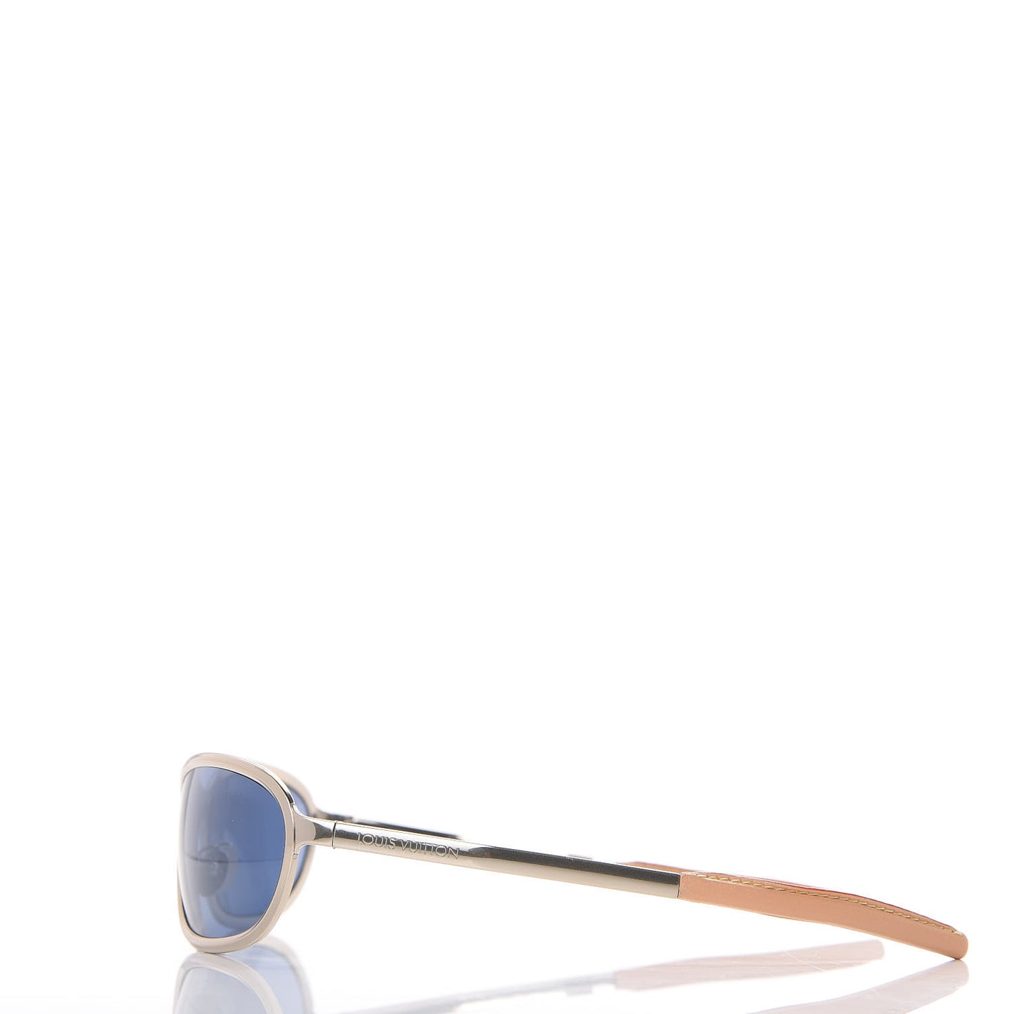 Calfskin Titanium Light Infinity Sunglasses Z1069U Grey