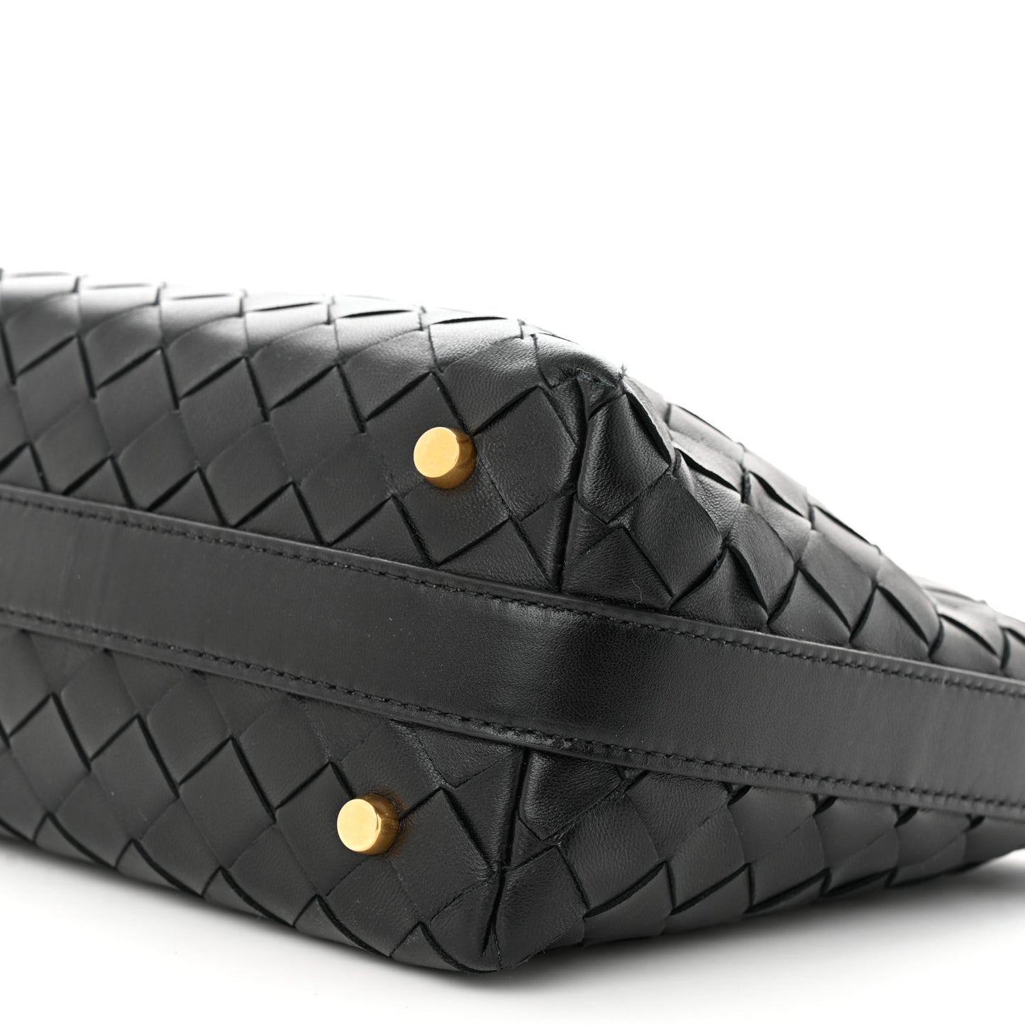 Calfskin Nappa Intrecciato Mini Wallace Black