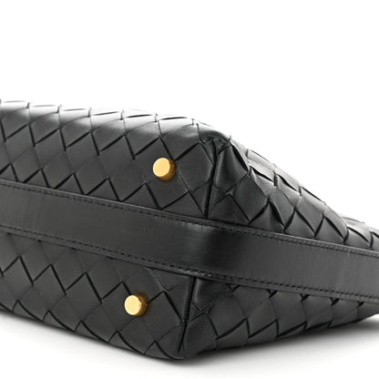 Bottega Veneta Calfskin Nappa Intrecciato Mini Wallace Black 10 of 10