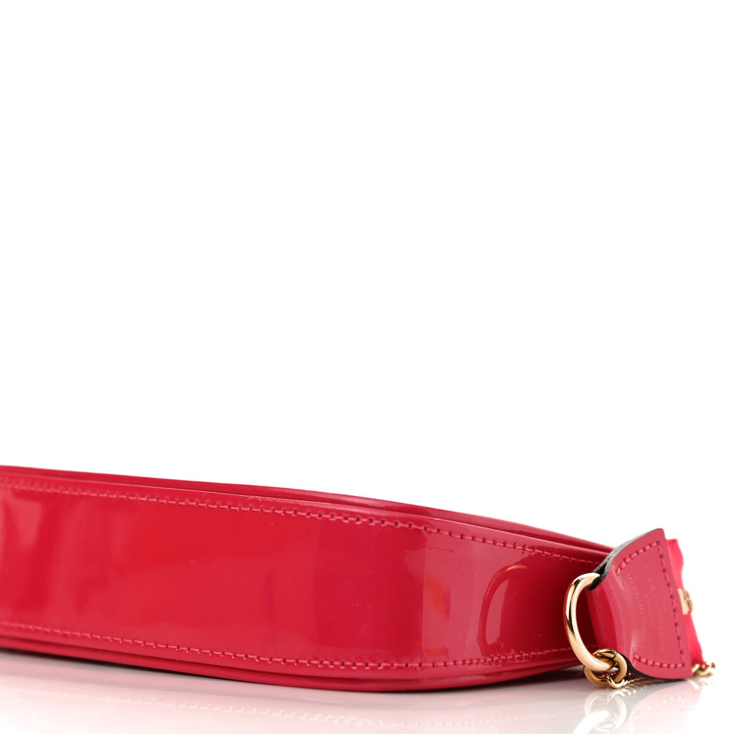 Louis Vuitton Vernis Valentine Mini Pochette Accessories Fuchsia Neon 8 of 11