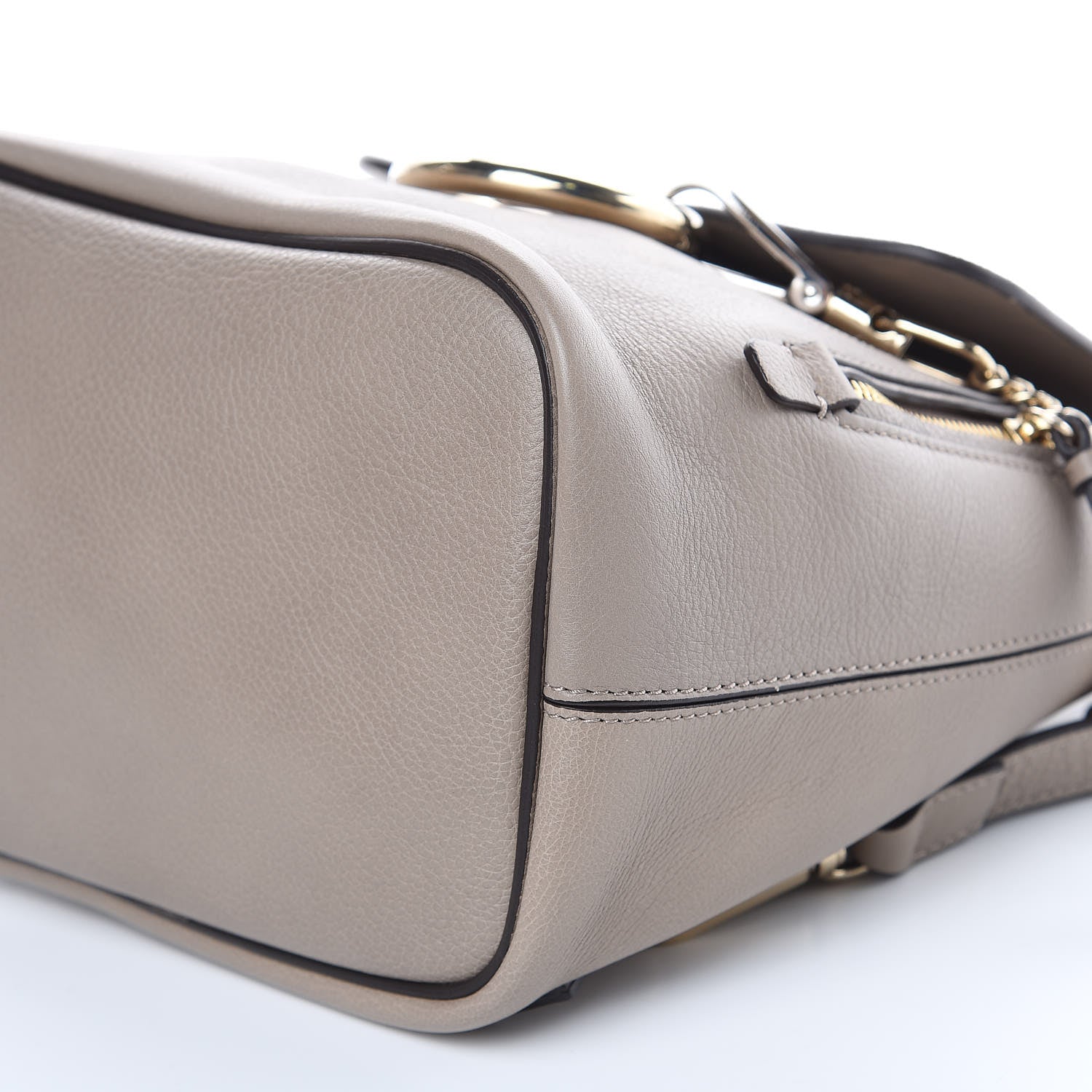 Chloe Suede Calfskin Medium Faye Backpack Motty Grey 9 of 13