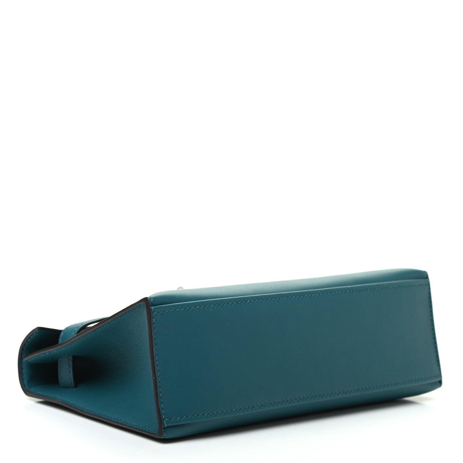 Hermes Swift Kelly Pochette Clutch Vert Bosphore 4 of 10