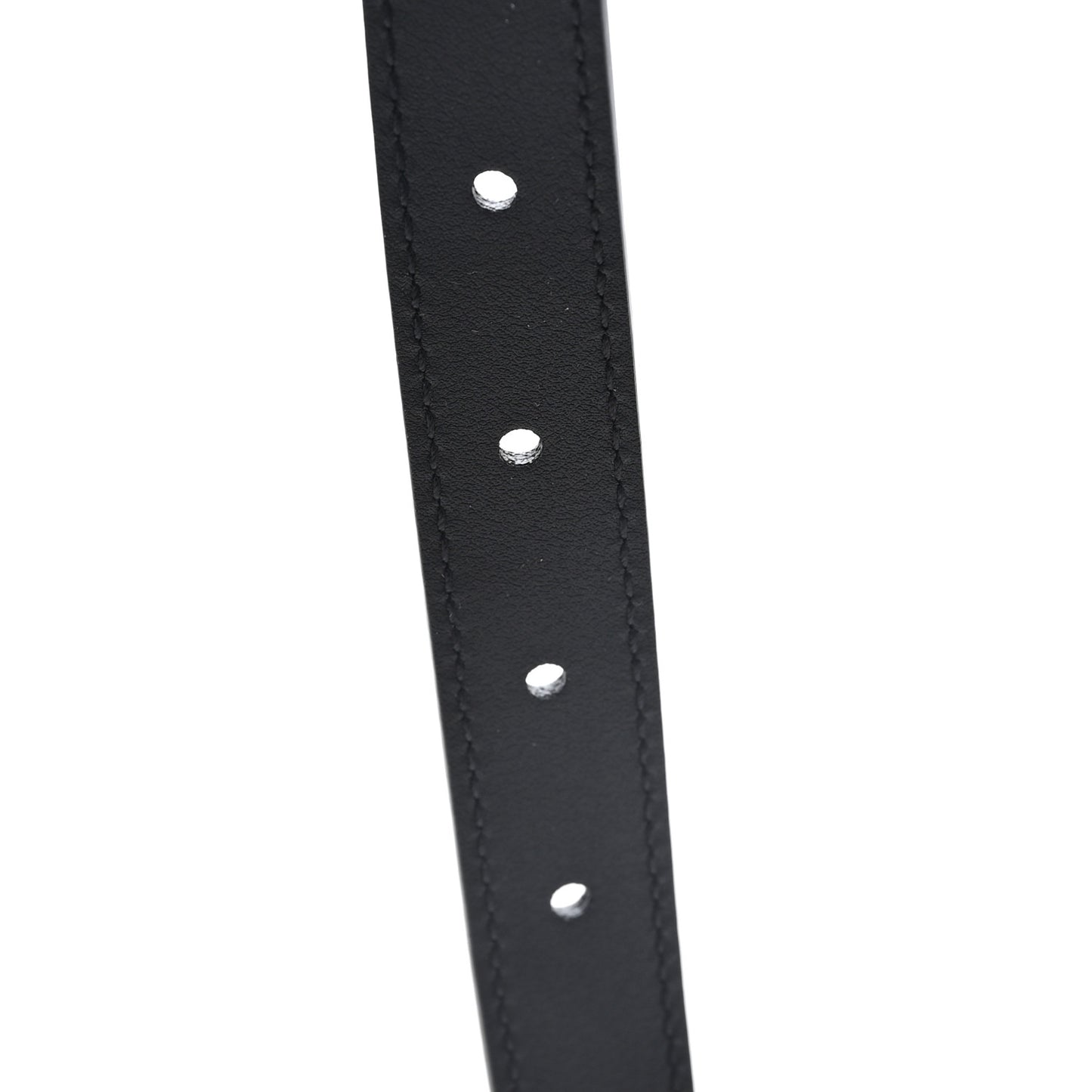 Calfskin Double G 20mm Belt 75 30 Black 75/30 Black