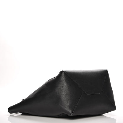 Celine Soft Grained Calfskin Medium Belt Cabas Phantom Black 4 of 9