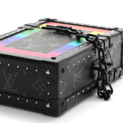 Louis Vuitton Monogram Eclipse Rainbow Vertical Trunk Black 7 of 7