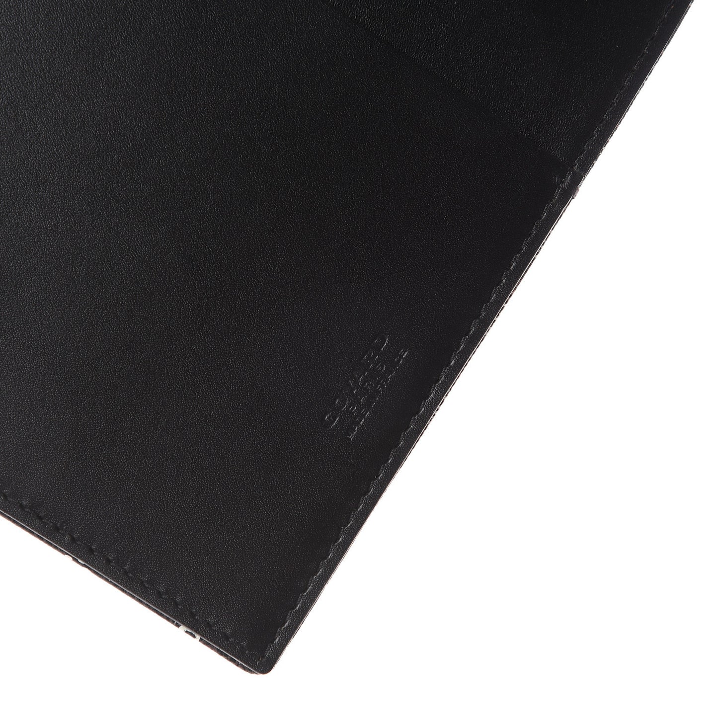 Goyardine Agenda Cover Black