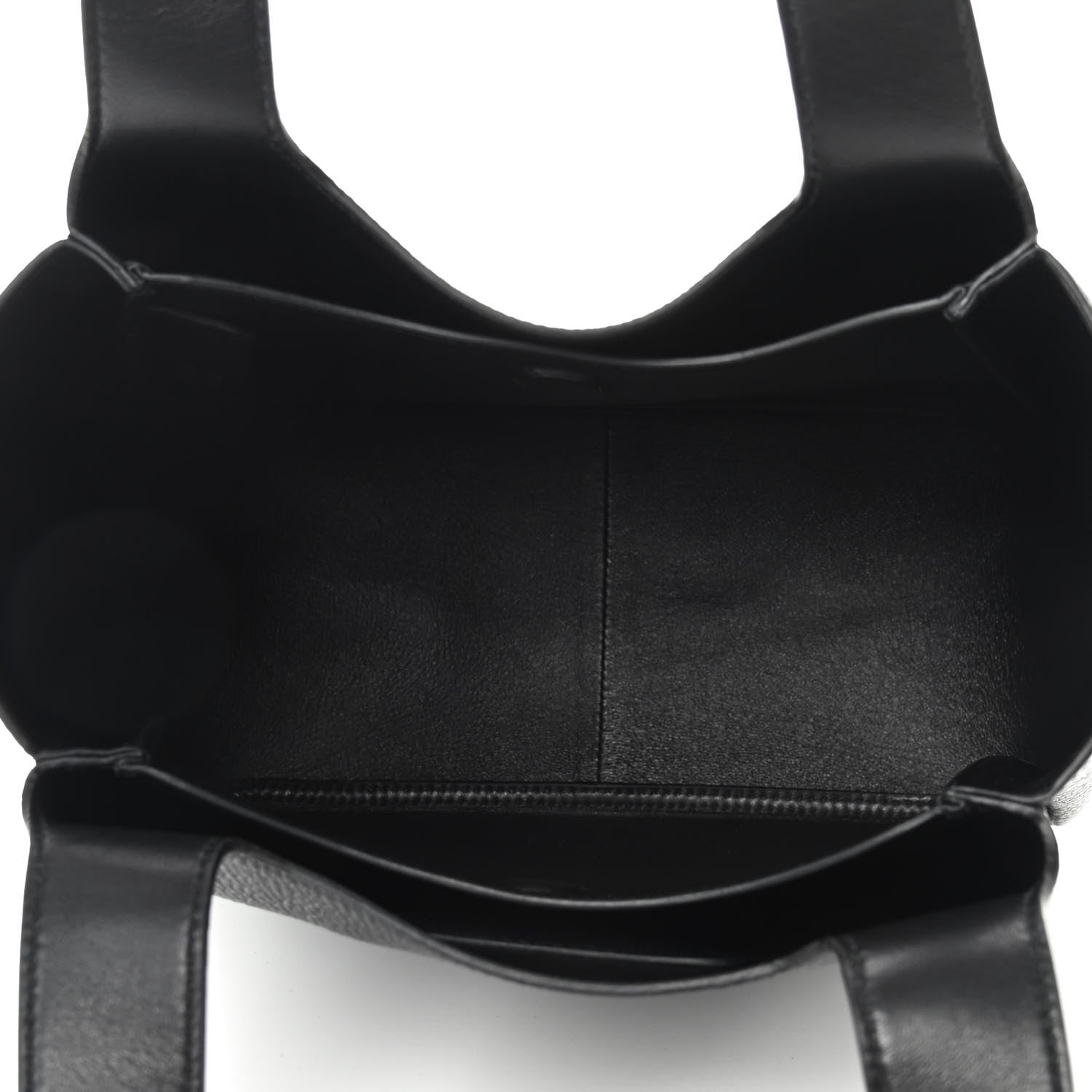 Prada Vitello Daino Soft Medium Dynamique Tote Black 4 of 8